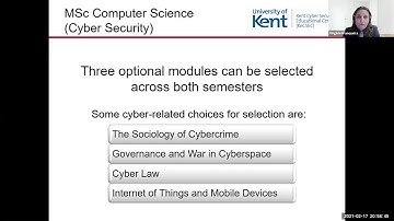 MSc Computer Science (Cyber Security)