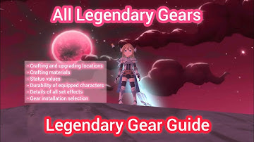 Legendary Gear Guide (All Legendary Gears) | Epic Conquest 2