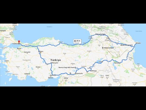 2. Vespa ile uzun yol - İstanbul -  Samsun - Sarp Sınır Kapısı