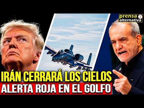 "No one will fly in the Gulf": Iran strikes back at US order!