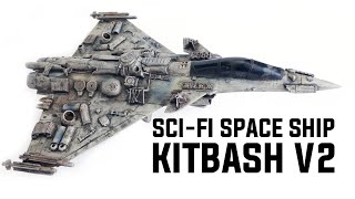 KITBASH SCI-FI SPACE SHIP: HOW TO V2
