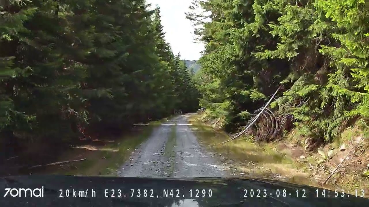 Язовир Белмекен - Нехтеница (каскадния път), Рила, 12.08.23 г.
