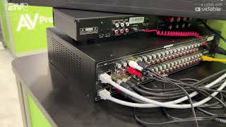 CEDIA Expo 22: AVPro Edge Shows AC-MAX-24 2CH Audio Matrix with 24 Inputs and Outputs
