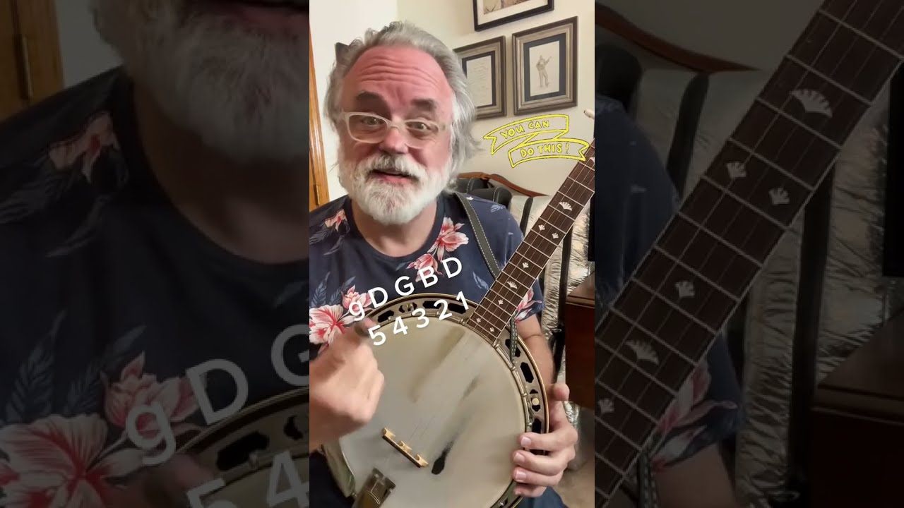 Lesson 1 Bluegrass Banjo In A Minute