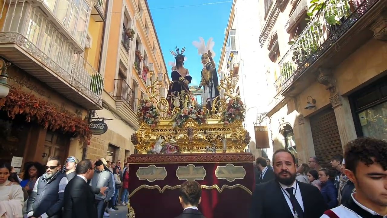 Extraordinaria del Cristo de la Sentencia por la calle Real de Ubeda,Jaen 2024 Parte 2