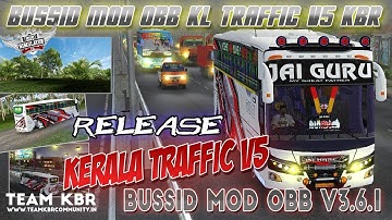 BUSSID V3.6.1 - KERALA TRAFFIC V5 - RELEASE - TEAM KBR