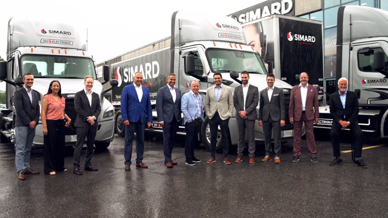 Simard Transport initiates electrification of its fleet in collaboration with Cleo and GLOBOCAM