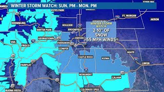 Latest forecast | Spring storm brings Denver snow Sunday, blizzard conditions south and east