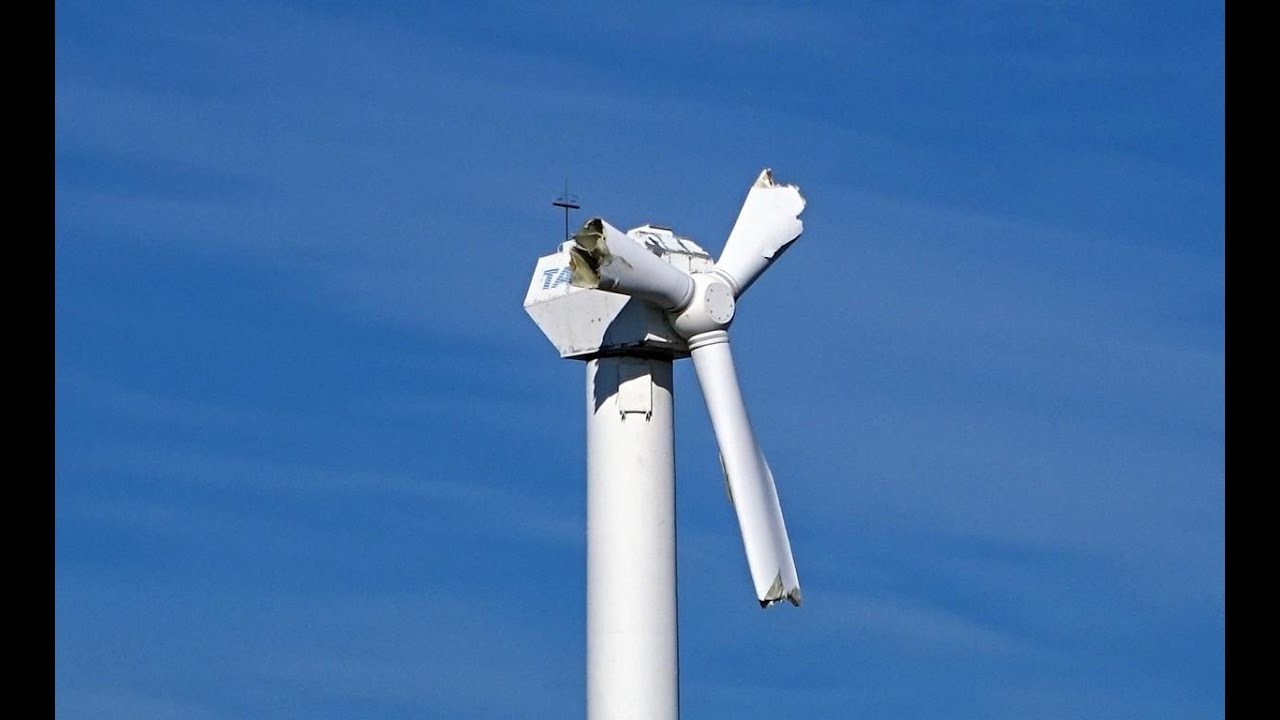 Ostfriesland Tour / Tacke TW 250 wind turbine out of operation 21.08.2020