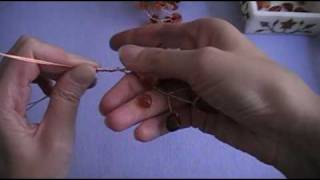 How to Make a Wire Tree with Gemstones Beads
