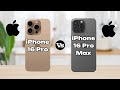 iPhone 16 Pro Vs iPhone 16 Pro Max | Comparison | RTS Tech
