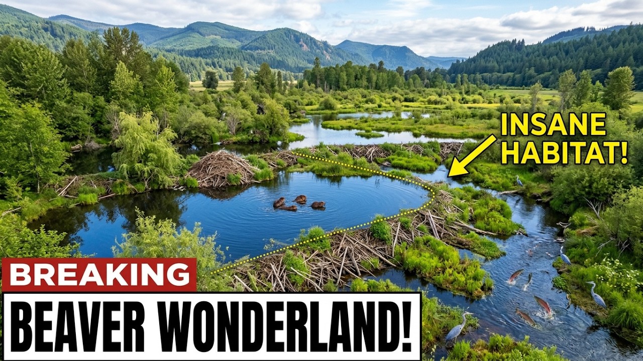 Empty Ribers Oregon Released 3,500 Beavers Into Empty Rivers — What Came Back 25 ...