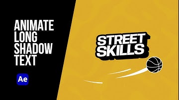 Create Long Shadow Text Animation in After Effects (Without Illustrator)