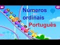 🔴 Números ORDINAIS de 1 a 10  Funny Food 123 (PT) / Português