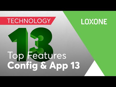 Belangrijkste functies - Loxone Config & App 13