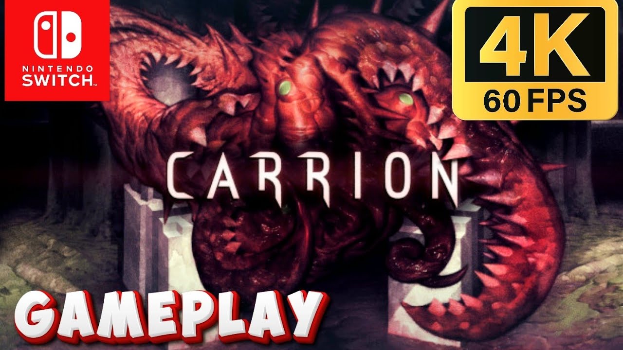 Carrion Gameplay Nintendo Switch 4K 60FPS