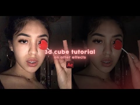 EASY 3D cube || after effects tutorial