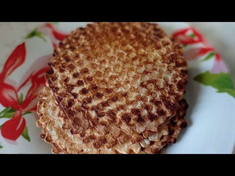 Вкусные ХРУСТЯЩИЕ ВАФЛИ