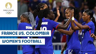 🇫🇷 France vs. Colombia 🇨🇴 | Women’s Football Group Stage Match | Paris 2024 Highlights