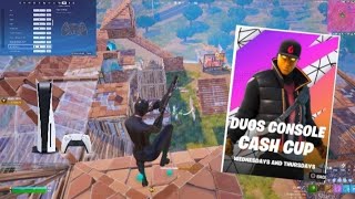 The BEST Console Player DOMINATES The Duo Console Cash Cup 🏆 + Best Controller Settings For *AIMBOT*