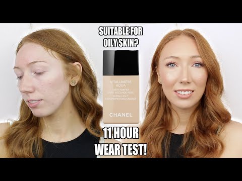 Vitalumiere Aqua perfecting foundation with Chanel