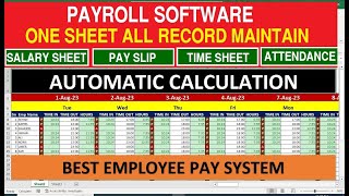 best employee pay system software screenshot 3