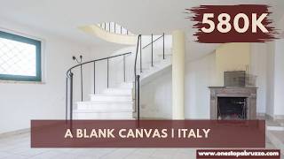 Massive House Villa with Great Views & Huge Potential – Just Minutes from Pescara | Property Tour