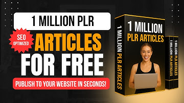 1 Million PLR Articles For Free – Publish Articles Instantly with WordPress Autoblogging!