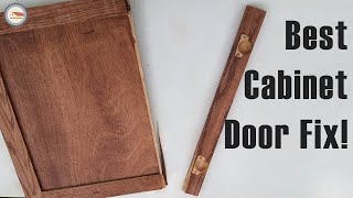 Clever Trick To Fix A Broken Cabinet Door