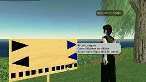 Second Life and Max/MSP, Interactive Music