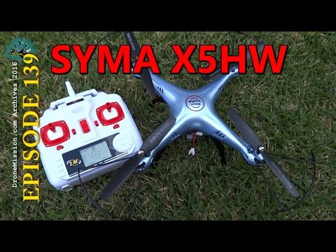 Syma X5HW hold that altitude! review unbox