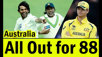 🇵🇰 vs 🇦🇺 Muhammad Asif and Amir destroys Australian team for 88 Runs ( 2010 ) 🇵🇰