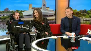 Rob Burrows his Wife & Kevin Sinfield interview