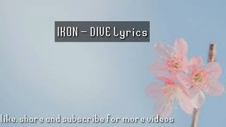 IKON -Dive with Lyrics