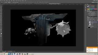 Thrust Background Speed Art!