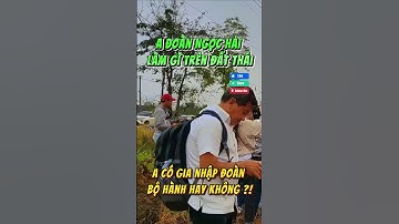 a Đoàn Ngọc Hải làm gì trên đất Thái ? Đoàn Văn Báu Thích Minh Tuệ #doanvanbau #thichminhtue