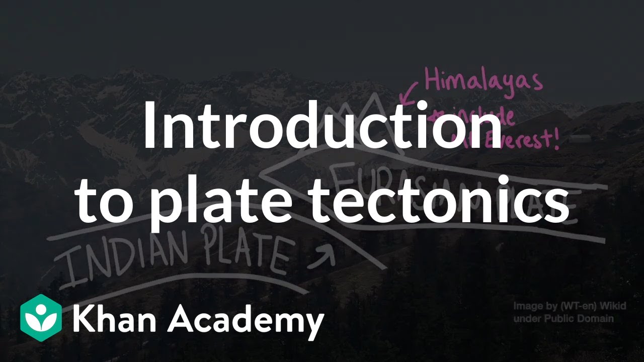 Introduction to plate tectonics Middle school Earth and space science