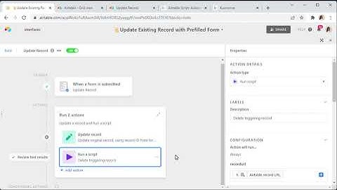 Update Airtable record from a button in a shared view