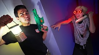 NERF Don't Get Caught by Granny Challenge!