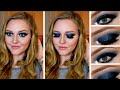 Jewelled Toned, Bold, Glitter Eye &amp; Pink Lips ♡ Makeup Tutorial | LulaBella11