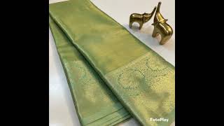 🇮🇳Bollywood celebrity Rekha style*semi Kanchivaram soft tissue sarees/4299+$/#9148881693#kanchi screenshot 3