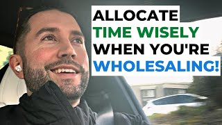 Wholesale Real Estate: Effective TIME Allocation is a MUST! by Real Estate Skills 2,751 views 1 year ago 5 minutes, 28 seconds