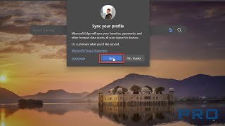 how to sync microsoft edge with microsoft account