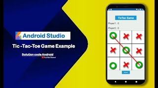 how to make two Player tic tac toe game in android|How to create tic tac toe game in android studio screenshot 5