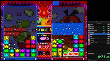 Tetris Attack Speedrun (Vs. COM, V-Hard, 11:36.80, 8/16/2016)