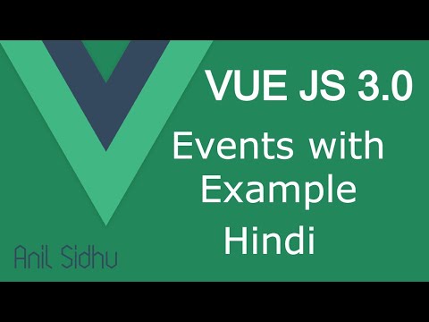 Vue JS 3 tutorial in Hindi #9 Event with example, click event