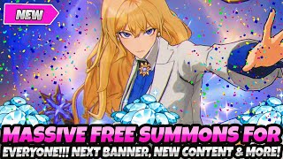 *BREAKING NEWS* MASSIVE FREE SUMMONS FOR EVERYONE!! NEXT BANNER! NEW CONTENT! (Solo Leveling Arise