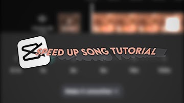Tutorial Speed up Song Capcut