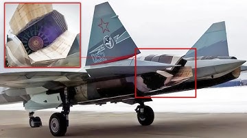 SU-57 New 2D Thrust Vectoring Engine Comparable To The F 22! Will Make The SU-57 Even Stealthier!