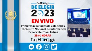 #EnVivo: TSE presenta los primeros resultados de votaciones 2023